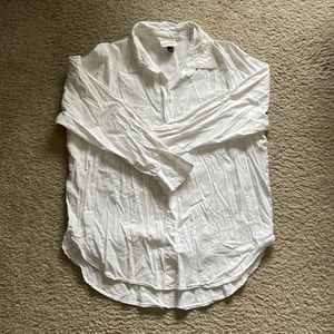White button down